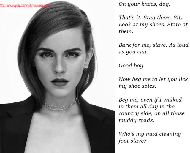 More Emma Watson Captions Celebrity Femdom Rule Femdom Club