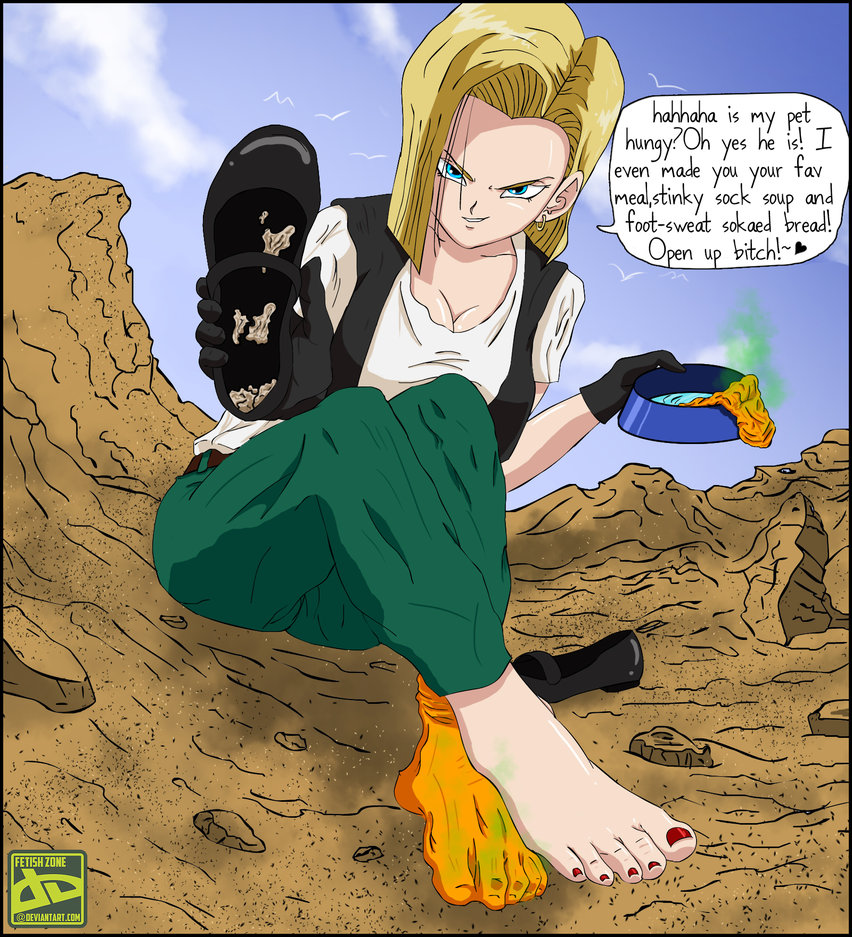 Android 18 Foot Porn - Femdom Android 18 | BDSM Fetish
