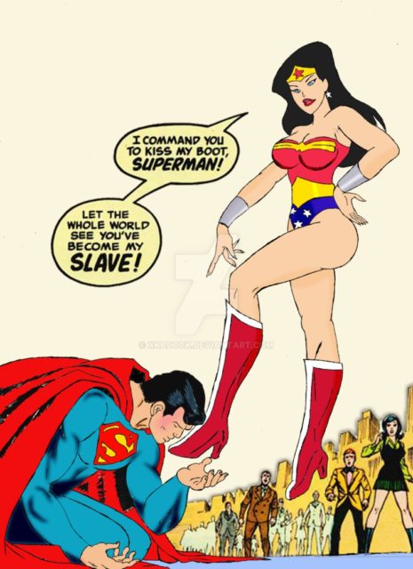 Wonder Woman Mix ~ DC Comics Femdom â€“ Rule 34 Femdom Club