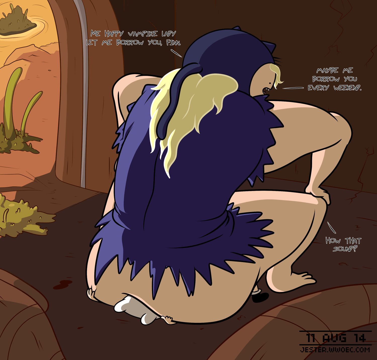 1500px x 1433px - Susan Strong Facesitting Slave ~ Adventure Time Parody â€“ Rule 34 Femdom Club