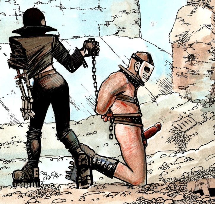 Mad Max Cartoon - Furiosa's Slave ~ Mad Max: Fury Road Femdom â€“ Rule 34 Femdom Club