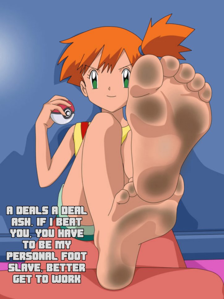 Misty's Foot Slave ~ Pokemon Femdom â€“ Rule 34 Femdom Club
