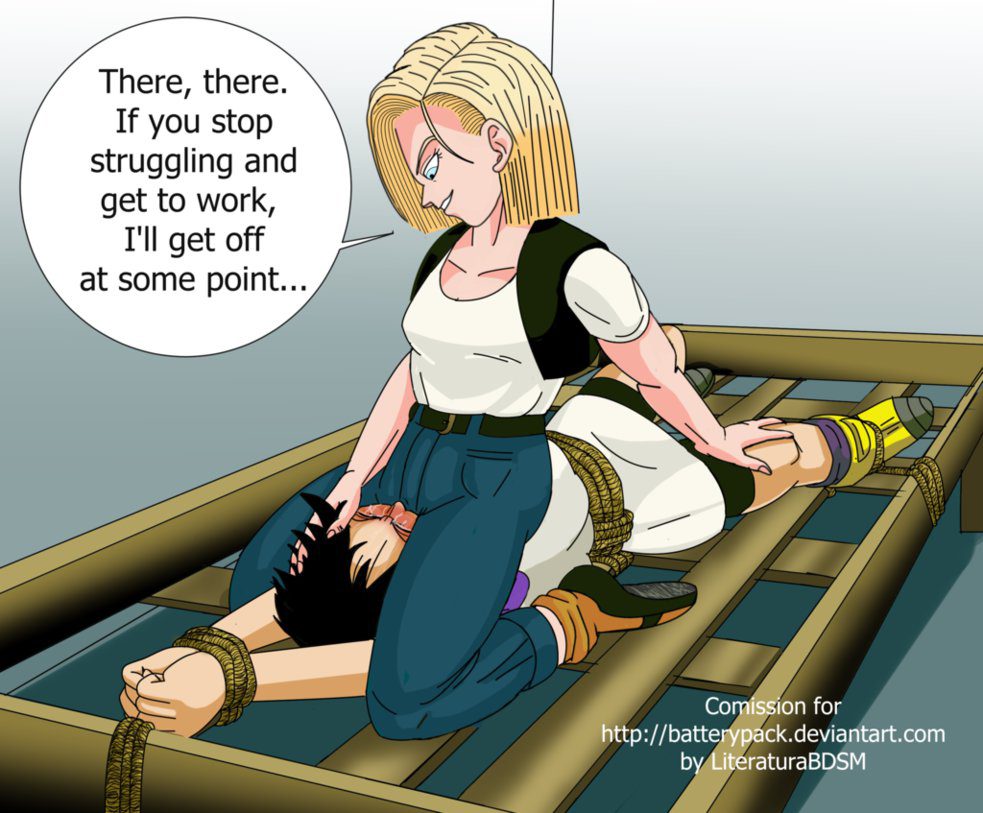 Android 18 femdom
