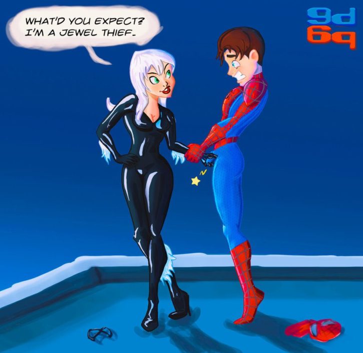 Spider Man And Black Cat Comics Porn - Black Cat Ballbusting Spider-Man ~ Marvel Comics ~ By GrumpyDude69 â€“ Rule  34 Femdom Club