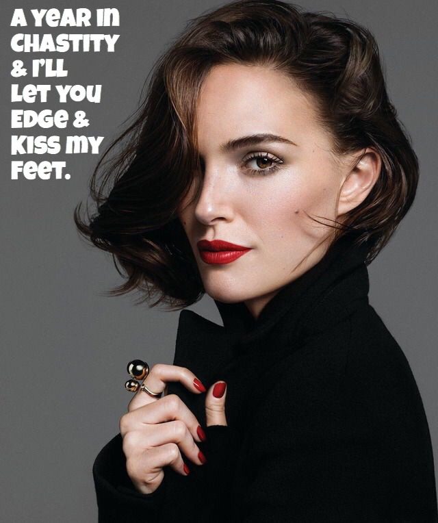 Natalie Portman Femdom Captions ~ Celebrity â€“ Rule 34 Femdom Club
