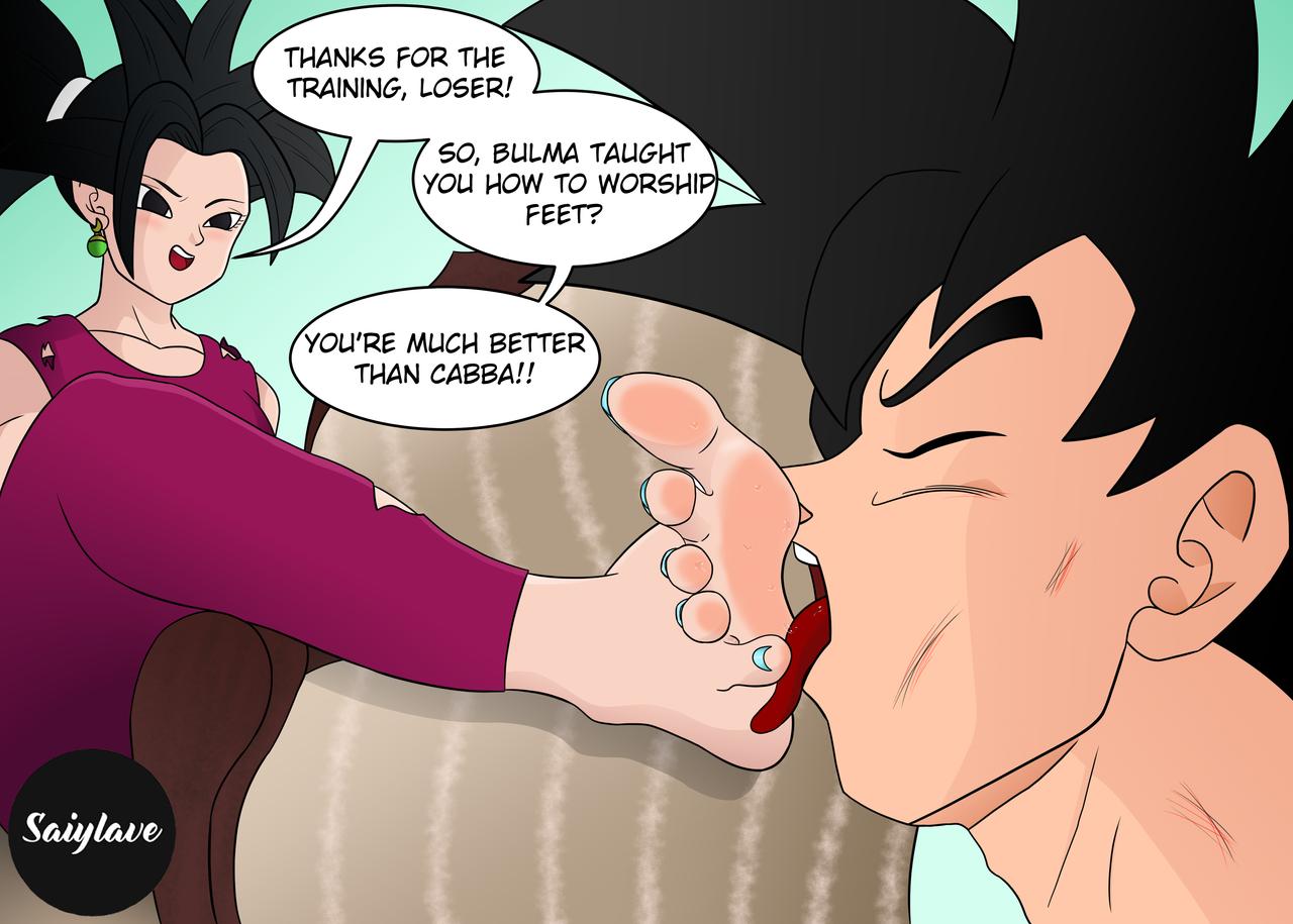 Bulma foot worship